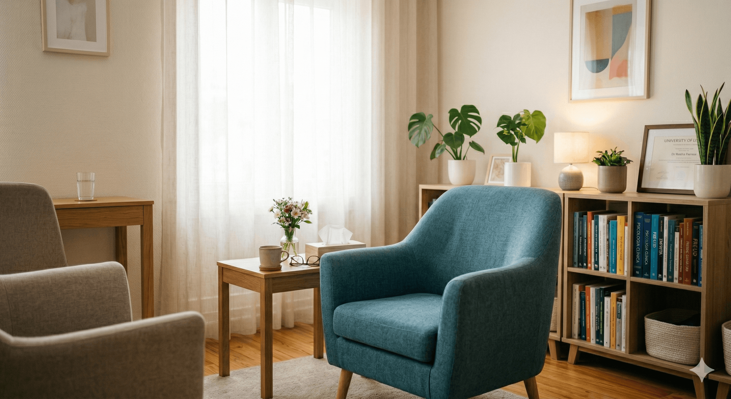 Fotografia do consultório